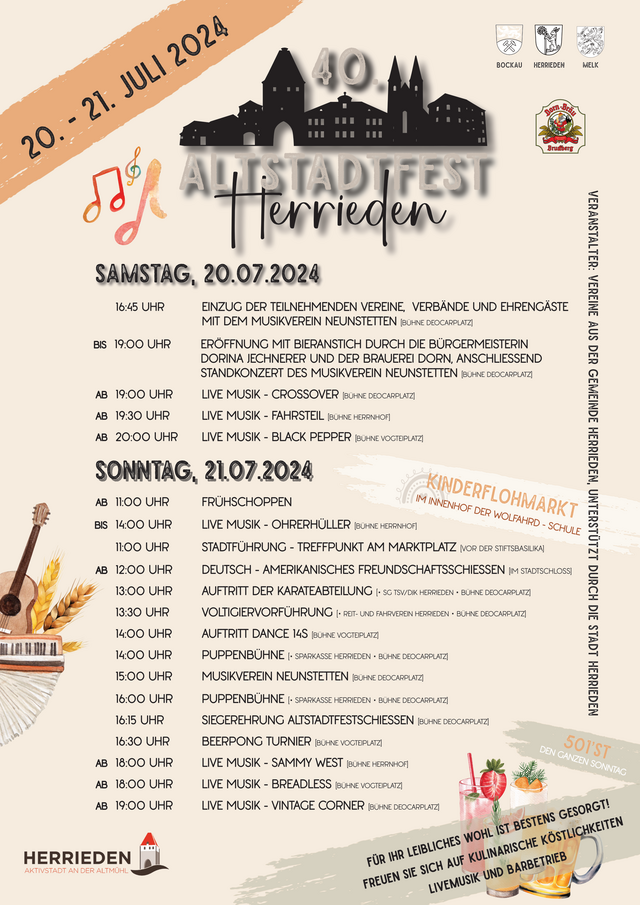Plakat Altstadtfest